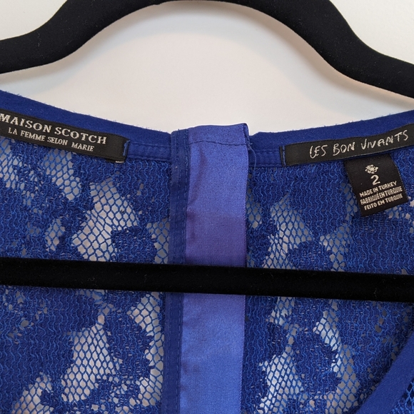 Scotch & Soda Blue Top - Picture 2 of 5